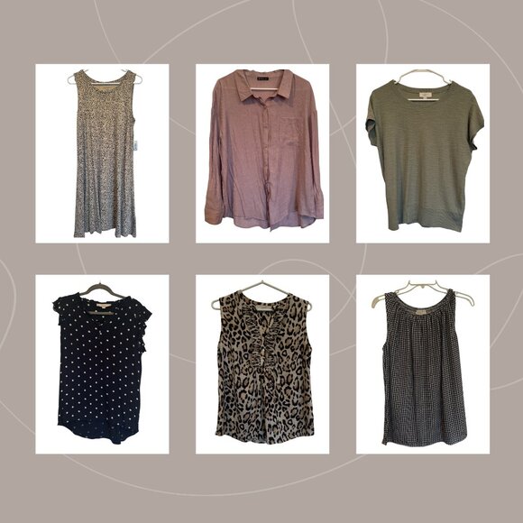 Assorted Women's Tops Size Medium LOFT, Banana Republic Lot of 14 Items - Picture 4 of 6